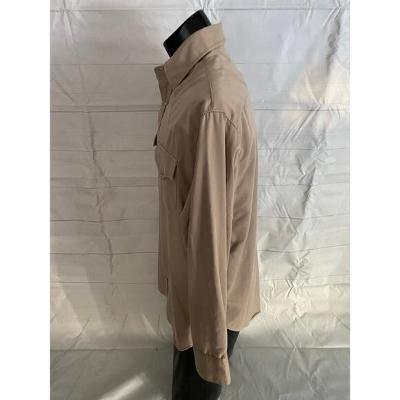 Kennington of California Men's LARGE  PEARL SNAP Long Sleeve WESTERN Shirt EUC # - Picture 2 of 4